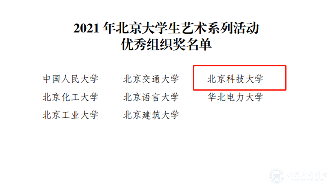 我校获得2021年北京大学士艺术系列活动优秀组织奖.PNG